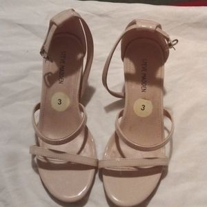Steve Madden, Girl's Size 3 Blush Sandal